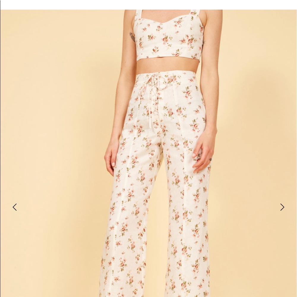 NWT Reformation Creed Two Piece - Geraldine